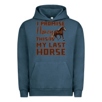 Pigment Midnight Navy I Promise Honey This Is My Last Horse Urban Hoodie - Bettercallsaul