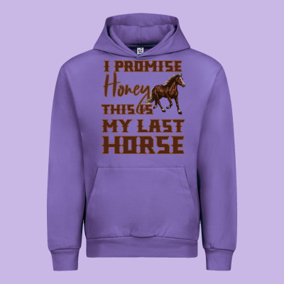 I Promise Honey This Is My Last Horse Urban Hoodie Designed By Bettercallsaul