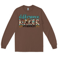 Chestnut difference maker Long Sleeve Tee - JahusDesignShop