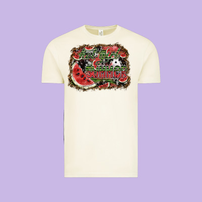 Hot Girl Summer Vintage Tee Designed By Sublimationcraftshop