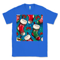 True Royal christmas socks seamless pattern Classic Tee - BundleAndBundleShop