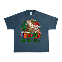 Midnight Navy jingle all the way Urban Heavy Tee - FaDigitalArtStudio