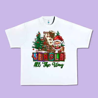 Jingle All The Way Urban Heavy Tee Designed By Fadigitalartstudio
