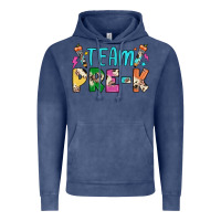 Vintage Denim team pre k Vintage Hoodie - JahusDesignShop