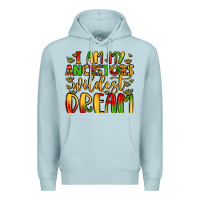 Blue Mist i am my ancestors wildest dream Premium Hoodie - LillyAllenDesigns