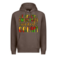 Coffee i am my ancestors wildest dream Premium Hoodie - LillyAllenDesigns