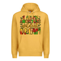 Mustard i am my ancestors wildest dream Premium Hoodie - LillyAllenDesigns