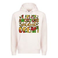 Pale Pink i am my ancestors wildest dream Premium Hoodie - LillyAllenDesigns