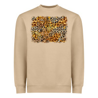 Mushroom leopard background Heavyweight Sweatshirt - Zillion Design Studio