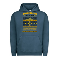 Pigment Midnight Navy TAURUS FACTS Urban Hoodie - Bettercallsaul