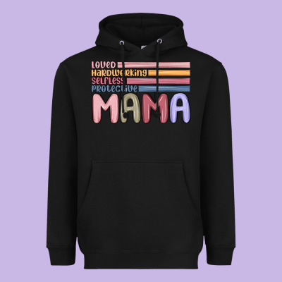 Mama Heavyweight Hoodie Designed By Maliassmallbusiness
