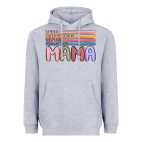 Heather Grey mama Heavyweight Hoodie - MaliasSmallBusiness
