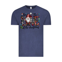 Vintage Denim for the love of the christmas Vintage Tee - CowhideDigitalArt