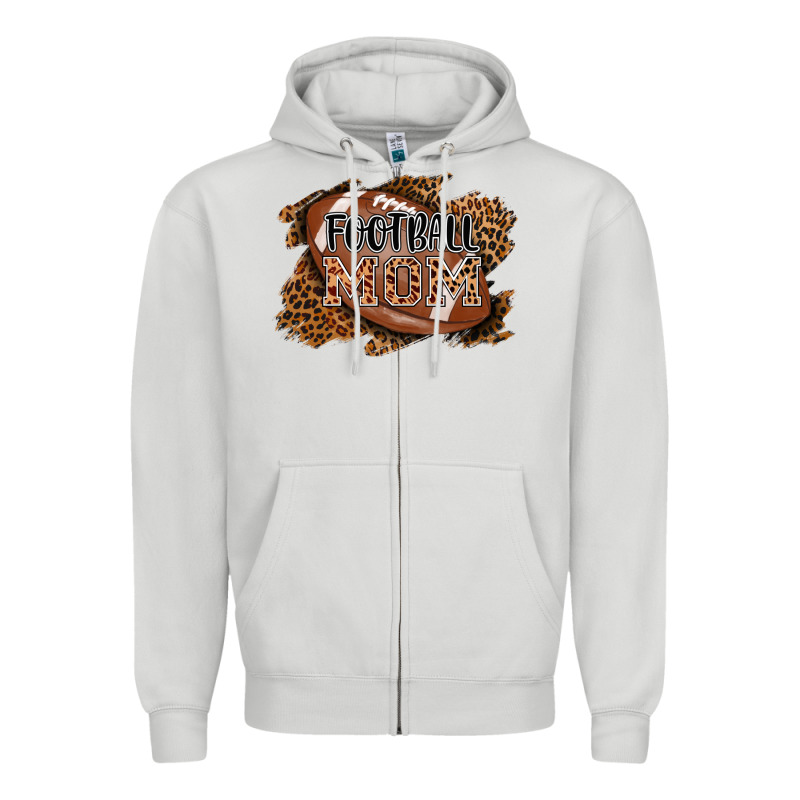 Football Mom Zipper Hoodie by AdoDesignShop | Teevron