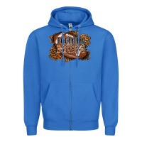 True Royal football mom Zipper Hoodie - AdoDesignShop