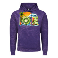 Cloud Purple love kiwi summer Vintage Hoodie - texasbilliewilder