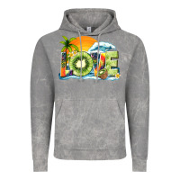 Cloud Rock love kiwi summer Vintage Hoodie - texasbilliewilder