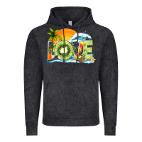 Vintage Black love kiwi summer Vintage Hoodie - texasbilliewilder