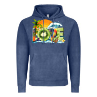 Vintage Denim love kiwi summer Vintage Hoodie - texasbilliewilder