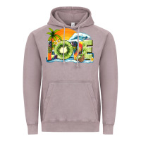 Vintage Zinc love kiwi summer Vintage Hoodie - texasbilliewilder