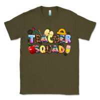 Army Green teacher squad Classic Tee - AdoDesignShop