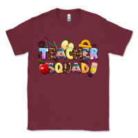 Burgundy teacher squad Classic Tee - AdoDesignShop