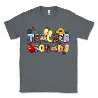 Charcoal Heather teacher squad Classic Tee - AdoDesignShop
