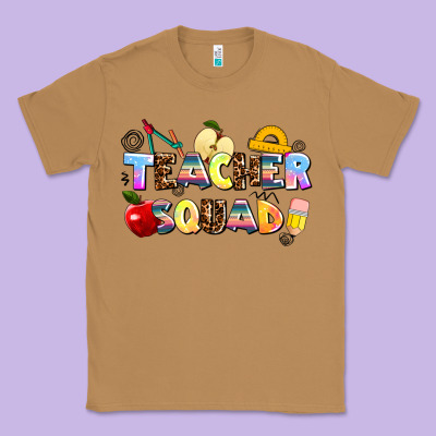 Teacher Squad Classic Tee Designed By Adodesignshop