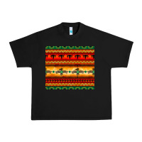 Black thunderbird bullskull Aztec pattern Urban Heavy Tee - BarkalooDesign