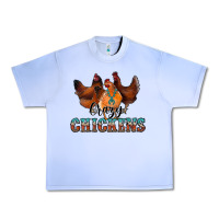 Grape Ice crazychickens Urban Heavy Tee - CowhideDigitalArt