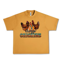Peanut Butter crazychickens Urban Heavy Tee - CowhideDigitalArt