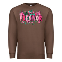 Chestnut i am a previvor Premium Sweatshirt - NancyCooperArtShop