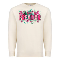 Sandshell i am a previvor Premium Sweatshirt - NancyCooperArtShop