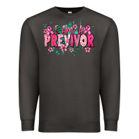 Smoke i am a previvor Premium Sweatshirt - NancyCooperArtShop