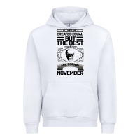 White NOVEMBER Urban Hoodie - Bettercallsaul