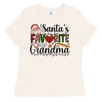 Bone santa's favorite grandma Ladies Tee - AdoDesignShop
