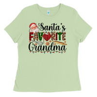 Matcha santa's favorite grandma Ladies Tee - AdoDesignShop