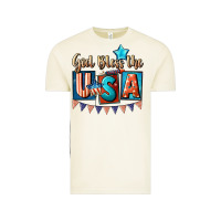 Vintage Arctic God bless the USA 4th of july Vintage Tee - CowGirlArtShop