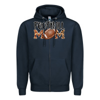Navy football mom Zipper Hoodie - AdoDesignShop