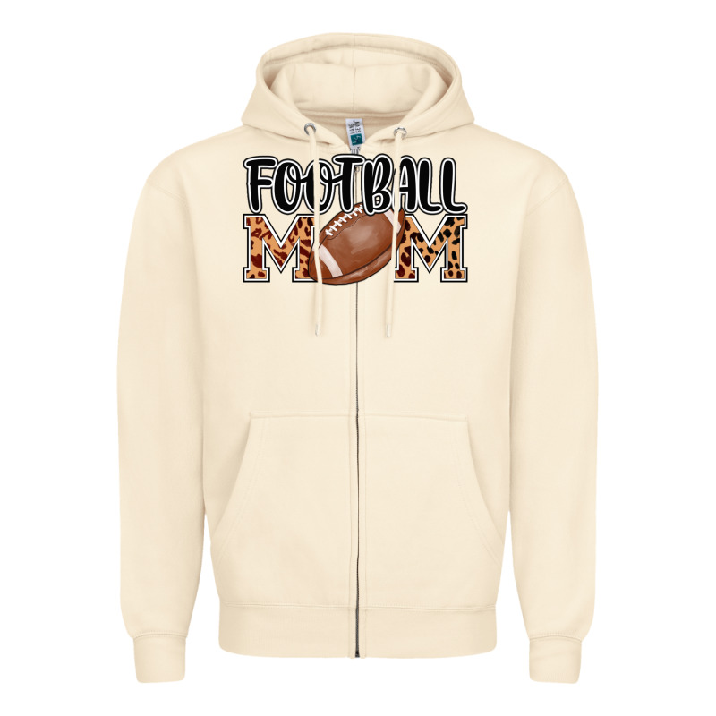 Football Mom Zipper Hoodie by AdoDesignShop | Teevron