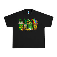 Black st. patricks day coffee drinks Urban Heavy Tee - Neo Western