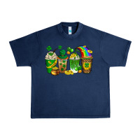 Navy st. patricks day coffee drinks Urban Heavy Tee - Neo Western