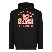Black cupid's favorite teacher Heavyweight Hoodie - MaliasSmallBusiness