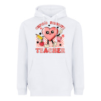 White cupid's favorite teacher Heavyweight Hoodie - MaliasSmallBusiness
