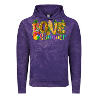 Cloud Purple love summer with pineapple Vintage Hoodie - texasbilliewilder