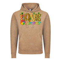 Vintage Coffee love summer with pineapple Vintage Hoodie - texasbilliewilder