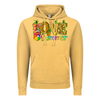 Vintage Mustard love summer with pineapple Vintage Hoodie - texasbilliewilder