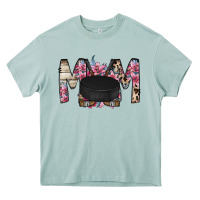 Arona mom hockey flower Heavy Core Tee - RacoonDesign