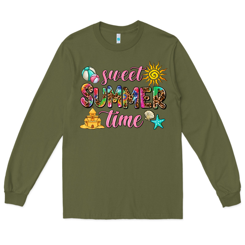 Sweet Summer Time Long Sleeve Tee by AdoDesignShop | Teevron