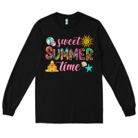 Black sweet summer time Long Sleeve Tee - AdoDesignShop